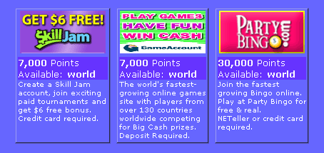 CashFiestaのおすすめSpeclalOffers