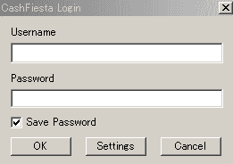 CashFiesta ���O�C��